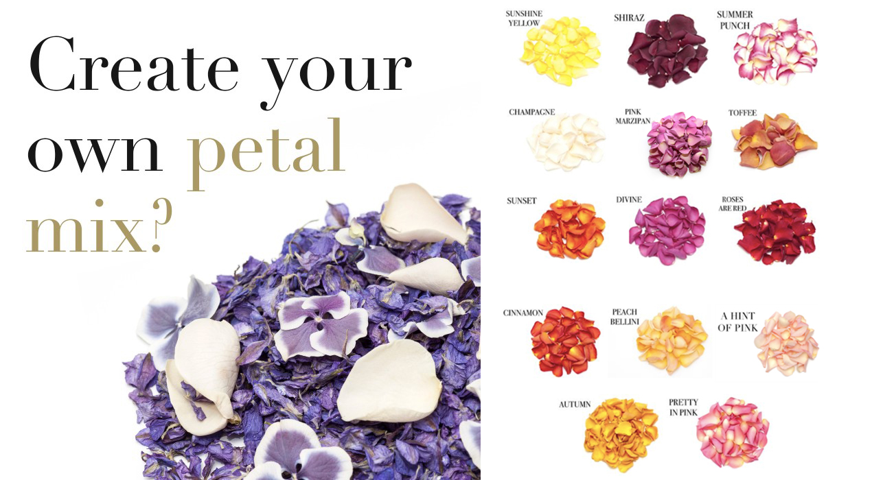 Create Your Own Wedding Confetti Mix Biodegradable Confetti